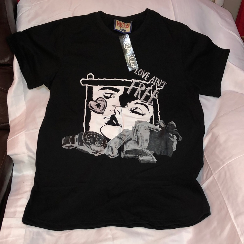 Retro Label Love Ain’t Free Mens Shirt